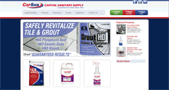 Desktop Screenshot of capitalsanitary.com